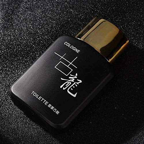 50ml Hombres Colonia Perfumes Fragancias Maduro Caballero Tentaciones Botella de perfume sexy(negro)