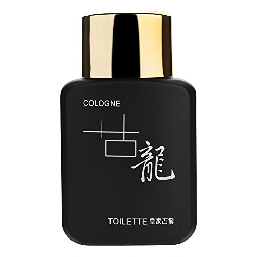 50ml Hombres Colonia Perfumes Fragancias Maduro Caballero Tentaciones Botella de perfume sexy(negro)