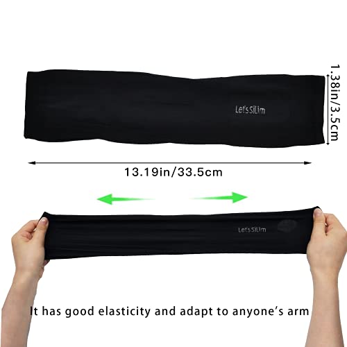 6 Pares Mangas Brazo Manguitos Ciclismo Hombre Mujer Mangas de Protección UV Mangas Enfriamiento Transpirables Manguito de Brazo Manga Protectora Solar para Conducir Ciclismo Baloncesto Running