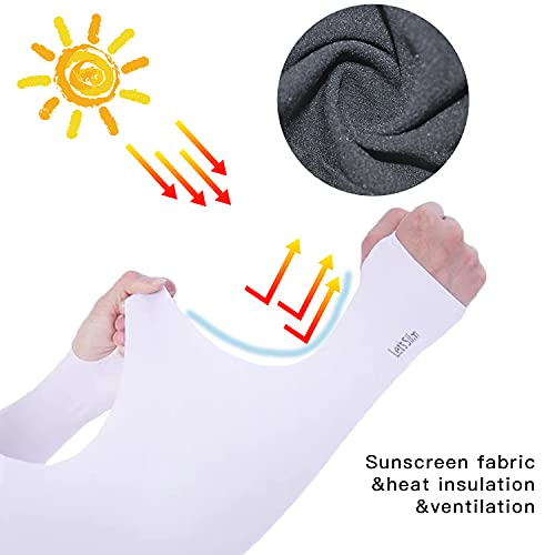 6 Pares Mangas Brazo Manguitos Ciclismo Hombre Mujer Mangas de Protección UV Mangas Enfriamiento Transpirables Manguito de Brazo Manga Protectora Solar para Conducir Ciclismo Baloncesto Running