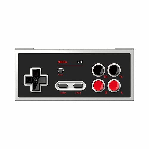 8BitDo N30 Bluetooth Gamepad for Switch Online - Support Turbo and Home [Nintendo Switch Online] [ ] [Importación alemana]