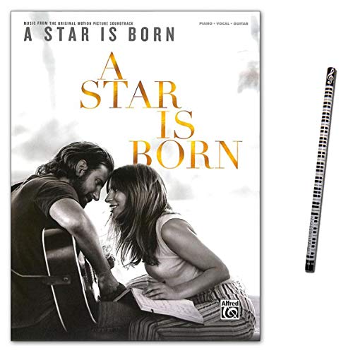 A Star is Born – Música de la película original Song – Libro de canciones para piano, guitarra, cantante – Lady Gaga y Bradley Cooper