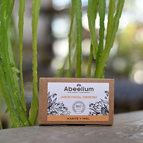 Abeelium Jabon Facial Cremoso Karité y Miel - 100 g