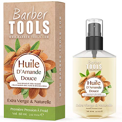 Aceite de Almendras Dulces | 100% Puro, Natural y Prensado en Frío | Cara, Cuerpo, Cabello, Uñas | Aceite de Almendras Dulces | (60ml)