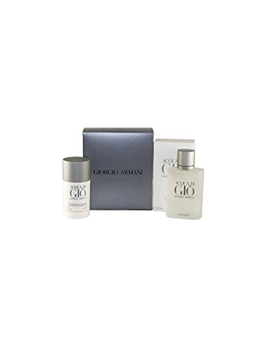 ACQUA DI GIO by Giorgio Armani Gift Set - 3.4 oz Eau De Toilette Spray + 2.6 oz Deodorant Stick / - (Men)