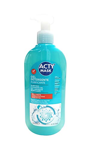 Acty Mask Gel Facial Purificante Pieles Mixtas 200 Ml 200 ml