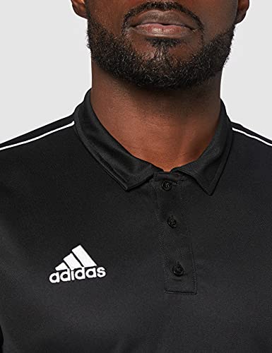 Adidas CORE18 POLO Polo shirt, Hombre, Black/ White, 2XL