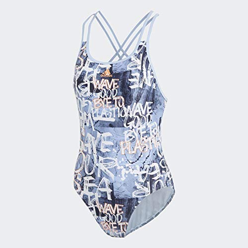 adidas Fit Suit Parcom Traje De Baño, Mujer, azubri/Semcor, 38