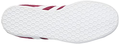 Adidas Gazelle, Zapatillas Hombre, Rojo (Collegiate Burgundy/Footwear White/Footwear White 0), 44 EU