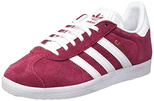 Adidas Gazelle, Zapatillas Hombre, Rojo (Collegiate Burgundy/Footwear White/Footwear White 0), 44 EU