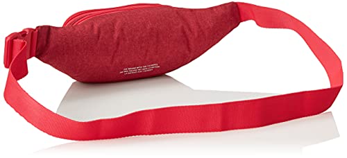 adidas IZM92-GD4704 Riñonera Essential Waist para Adulto Unisex, Rojo/Negro, Talla Única