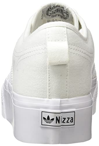 adidas Nizza Platform, Zapatillas Mujer, Cloud White/Cloud White/Cloud White, 38 2/3 EU