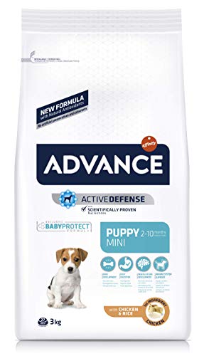 Advance Mini Puppy Rico en Pollo y Arroz 3Kg