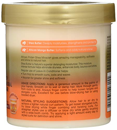 African Pride - Shea Miracle Leave-in conditioner, 425g