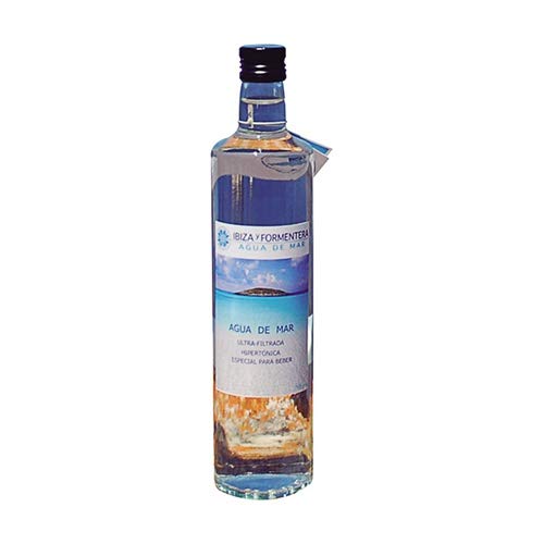 Agua Ibiza Formentera - Pack Ahorro 6x Agua De Mar 750ml Hipertonica (4500 ml) - Nutre tu organismo con todos los minerales y oligoelementos que el mar te ofrece