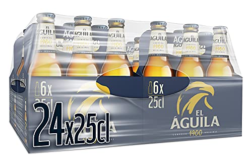 Aguila cerveza especial pack 24 botellas 25cl - 6000 ml