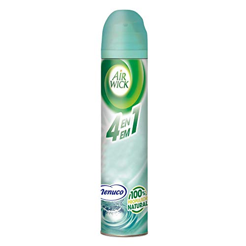 Air Wick - Ambientador Spray Aerosol Fragancia Nenuco, Especial Baños