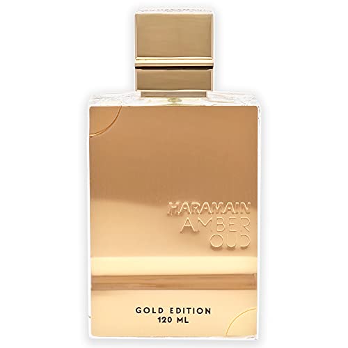 Al Haramain Amber Oud Gold Edition by Al Haramain Eau De Parfum Spray (Unisex) 4 oz / 120 ml (Women)