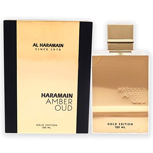 Al Haramain Amber Oud Gold Edition by Al Haramain Eau De Parfum Spray (Unisex) 4 oz / 120 ml (Women)