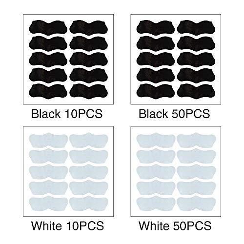 ALEOHALTER Tiras removedoras de Puntos Negros, Tiras de Limpieza Profunda de carbón para la Nariz, removedor instantáneo de Puntos Negros para desatascar los poros