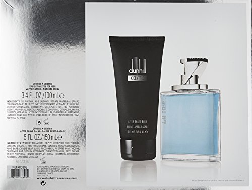 Alfred Dunhill Dunhill X-Centric - Juego de 2 piezas de regalo de 3.4 oz Edt Spray, 5 oz después del afeitado Balm2 Stück