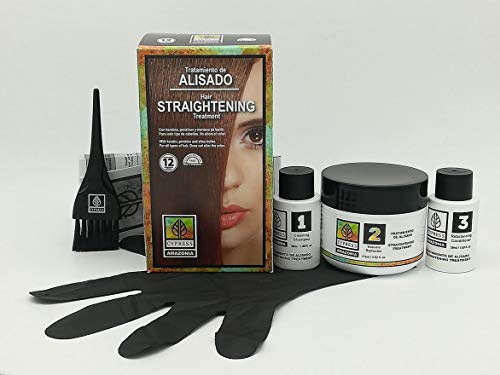 Alisado Brasileño con Keratina, sin formol. Kit Cypress Amazonia. 275 ml