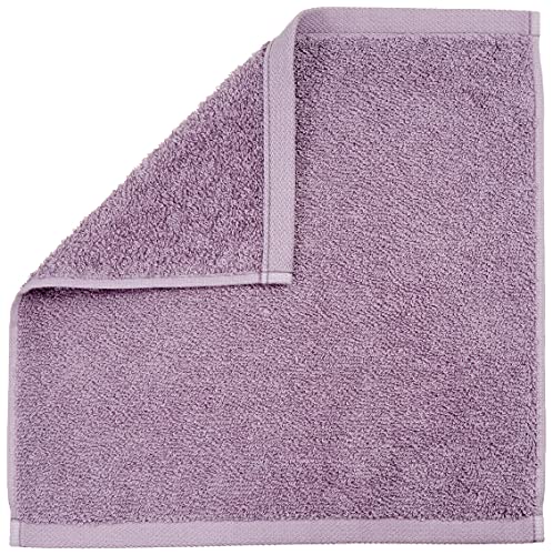 Amazon Basics - Paños de algodón (30,5 x 30,5 cm), pack de 24 - Lavanda, Rosa claro, Blanco