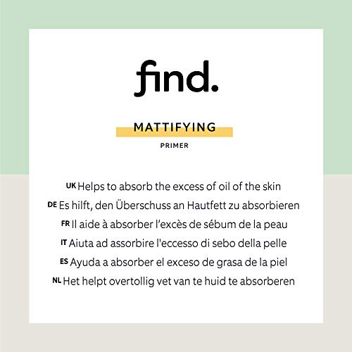 Amazon Brand - find. - Mattifying Primer, 30 ml