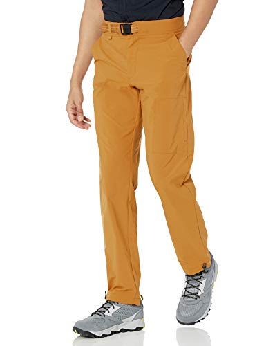 Amazon Essentials Belted Moisture Wicking Hiking Pant Pantalones de Senderismo, Nuez Moscada, 32W / 30L