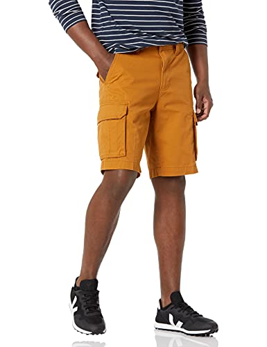 Amazon Essentials Classic-Fit Short Pantalones Cortos Cargo, Nuez Moscada, 36W