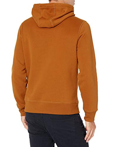 Amazon Essentials Fleece Pullover Hooded Sweatshirt Sudadera, Nuez Moscada, M