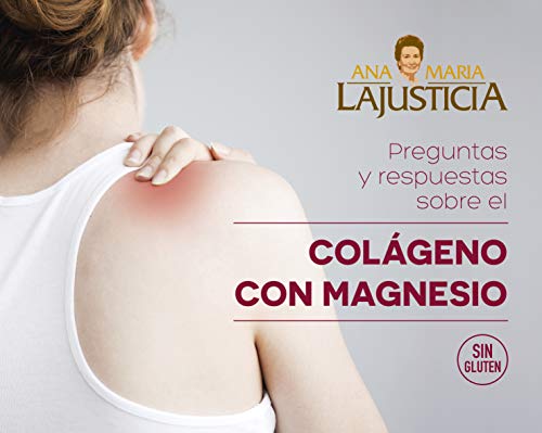 AMLsport - Colágeno con magnesio + vit c, b1, b2 y b6 – 350 gramos (sabor fresa) articulaciones fuertes. Regenerador de tejidos con colágeno hidrolizado tipo 1 y 2. Envase para 46 días.