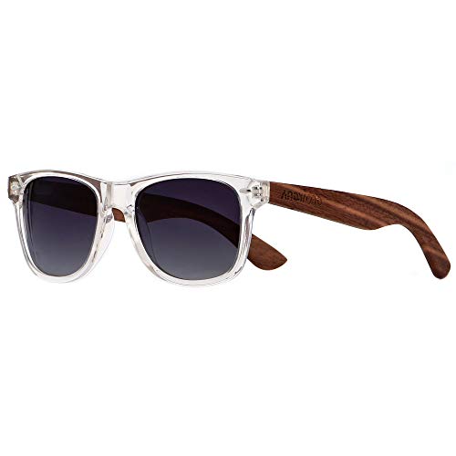 ANDWOOD Gafas De Sol De Madera Polarizadas Mujer Hombres Protección Contra Rayos Ultravioleta Marco De Bambú