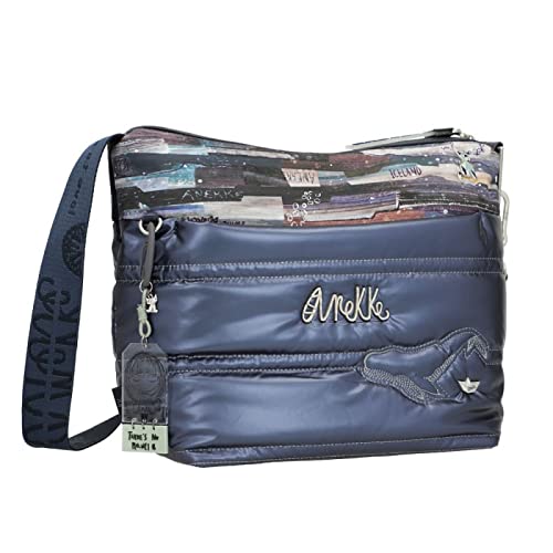 Anekke | Bandolera acolchada Nature Ocean | Accesorios y Complementos para Mujer | Bolso Amplio