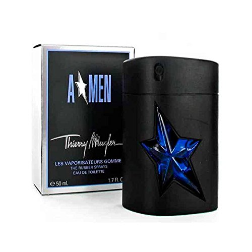 Angel A Men Rubber Flask Rellenable 50 Ml.