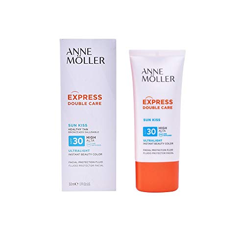 Anne Möller Express Double Care Sun Kiss Fluid Spf30 50 Ml 50 g