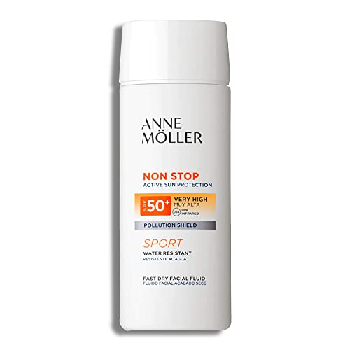 ANNE MOLLER - Protector Solar Fluido Facial Non Stop Fluid Face Spf50+ 75 Ml Anne Möller