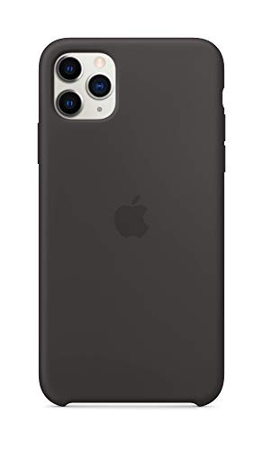 Apple Funda Silicone Case (para el iPhone 11 Pro MAX) - en Negro - 5.85 Pulgadas