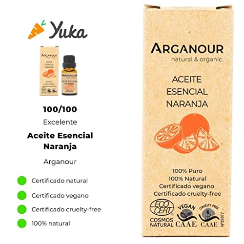 Arganour. Aceite Esencial De Naranja 15 Ml. 1500 g