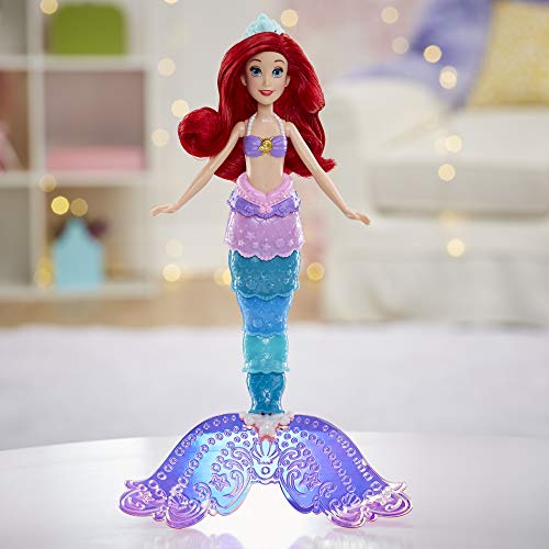 Ariel Magia Multicolor de Disney Princess, muñeca Que Cambia de Color