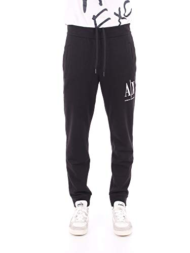 Armani Exchange Icon Tracksuit Bottom Pantalones de Deporte, Negro (Black 1200), 50 (Talla del Fabricante: Medium) para Hombre