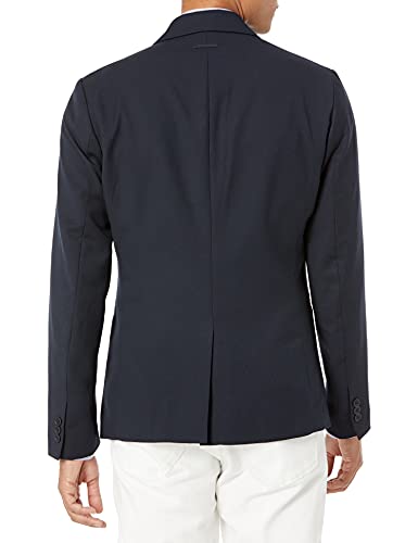 Armani Exchange Textured Blazer Casual, Navy, 40 para Hombre