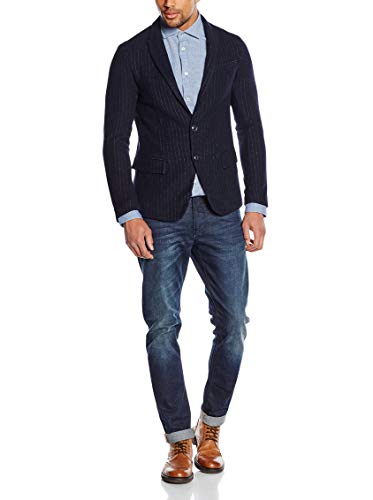 Armani Jeans Americana Hombre Azul Oscuro ES 44 (IT 50)