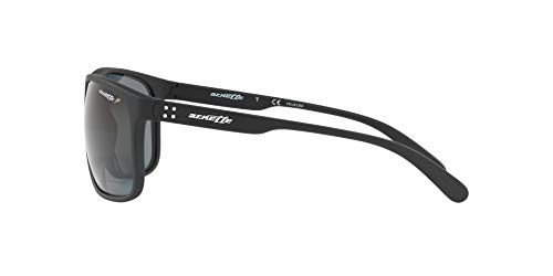 Arnette 29587 Gafas de Sol, Matte Black, 62 para Hombre