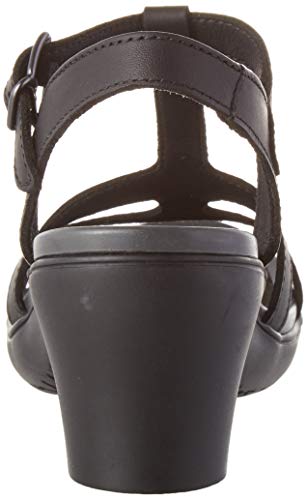 Art Alfama, Sandalias con Punta Abierta Mujer, Negro (Black/Carbon Black/Carbon), 38 EU