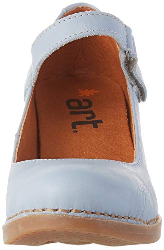 Art Harlem, Zapatos de tacón con Punta Cerrada Mujer, Azul (Sky Grey), 41 EU