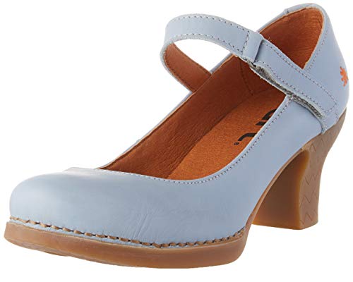 Art Harlem, Zapatos de tacón con Punta Cerrada Mujer, Azul (Sky Grey), 41 EU