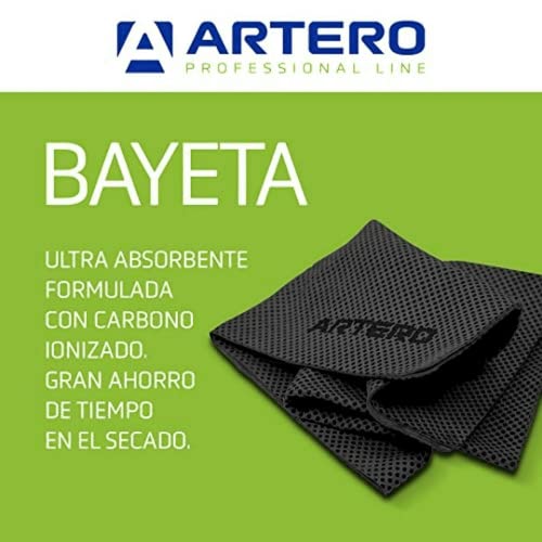 Artero Bayeta Ultra Absorbente para Perros Ionizada y de Carbono. Reduce el Tiempo de Secado en un 50%