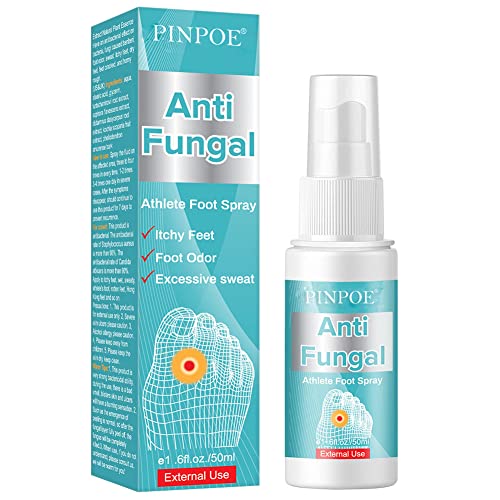 Athletes Foot Spray, Spray para pies, Pies Fungus Treatment, Pies Treatment, Ayuda a tratar y restaurar la apariencia del