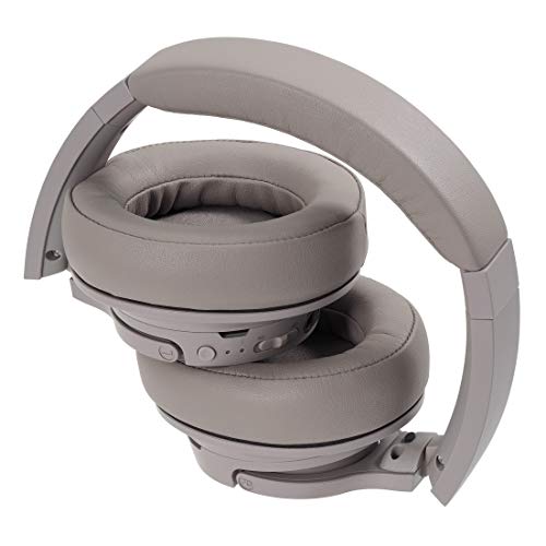 Audio-Technica ATH-SR50BT - Auriculares de Diadema inalámbricos, Color Gris